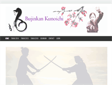 Tablet Screenshot of bujinkankunoichi.com